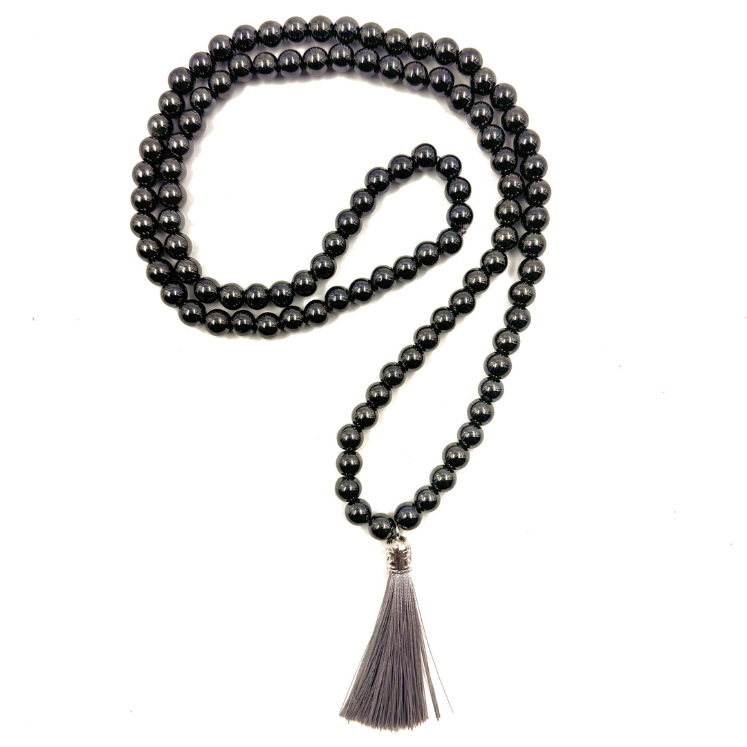 Hematite Mala Beads