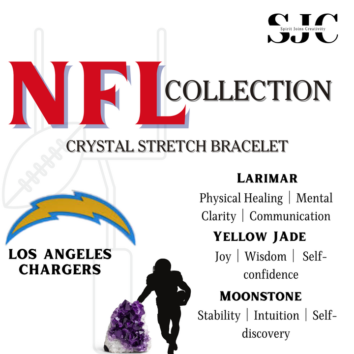 NFL Team Bracelet ~ Los Angeles Chargers
