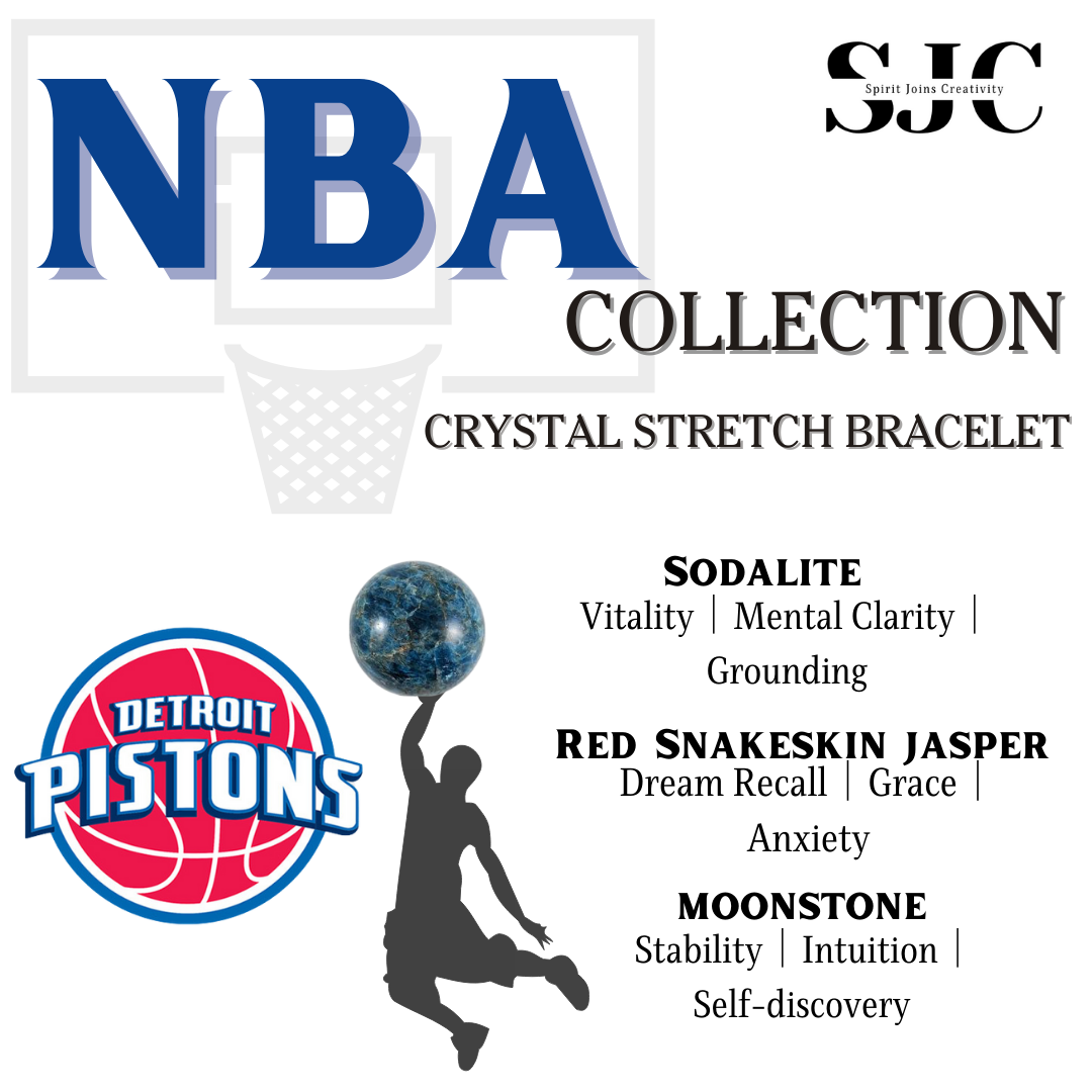 NBA Team Bracelet   - Detroit Pistons
