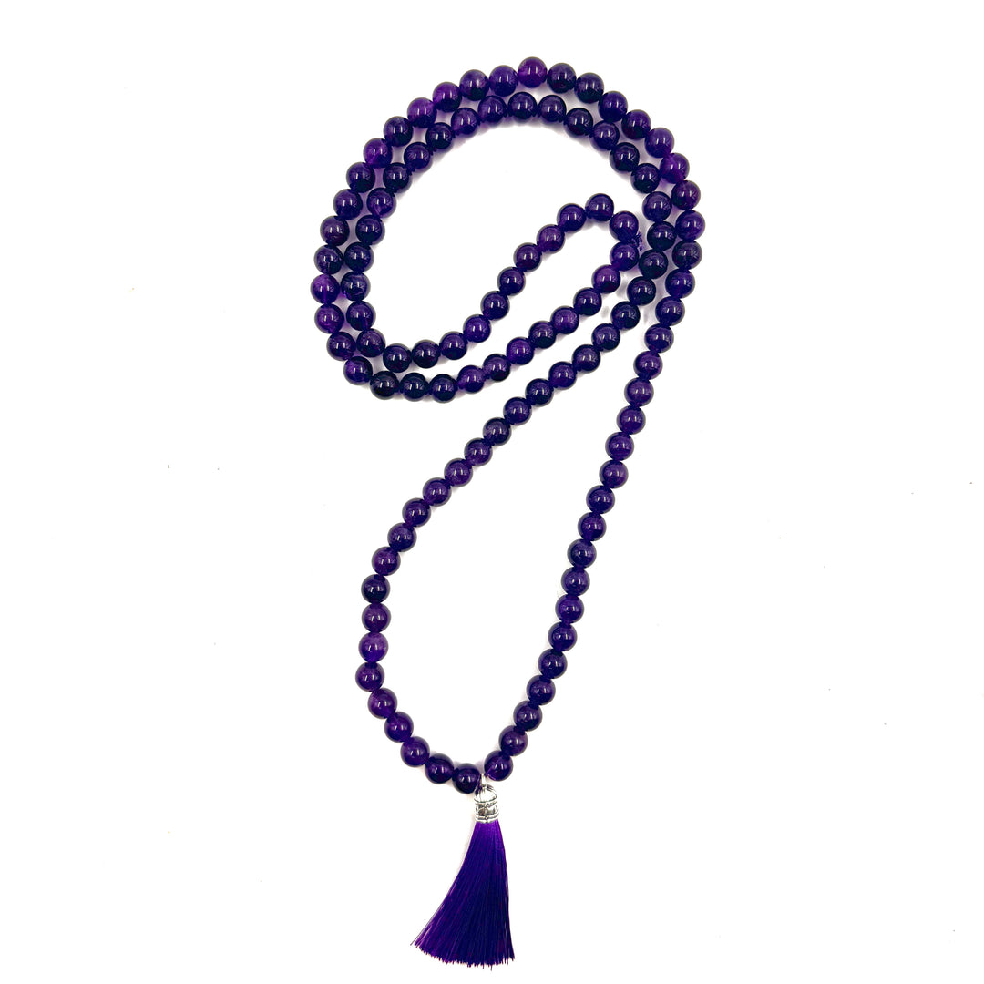 Amethyst Mala Beads