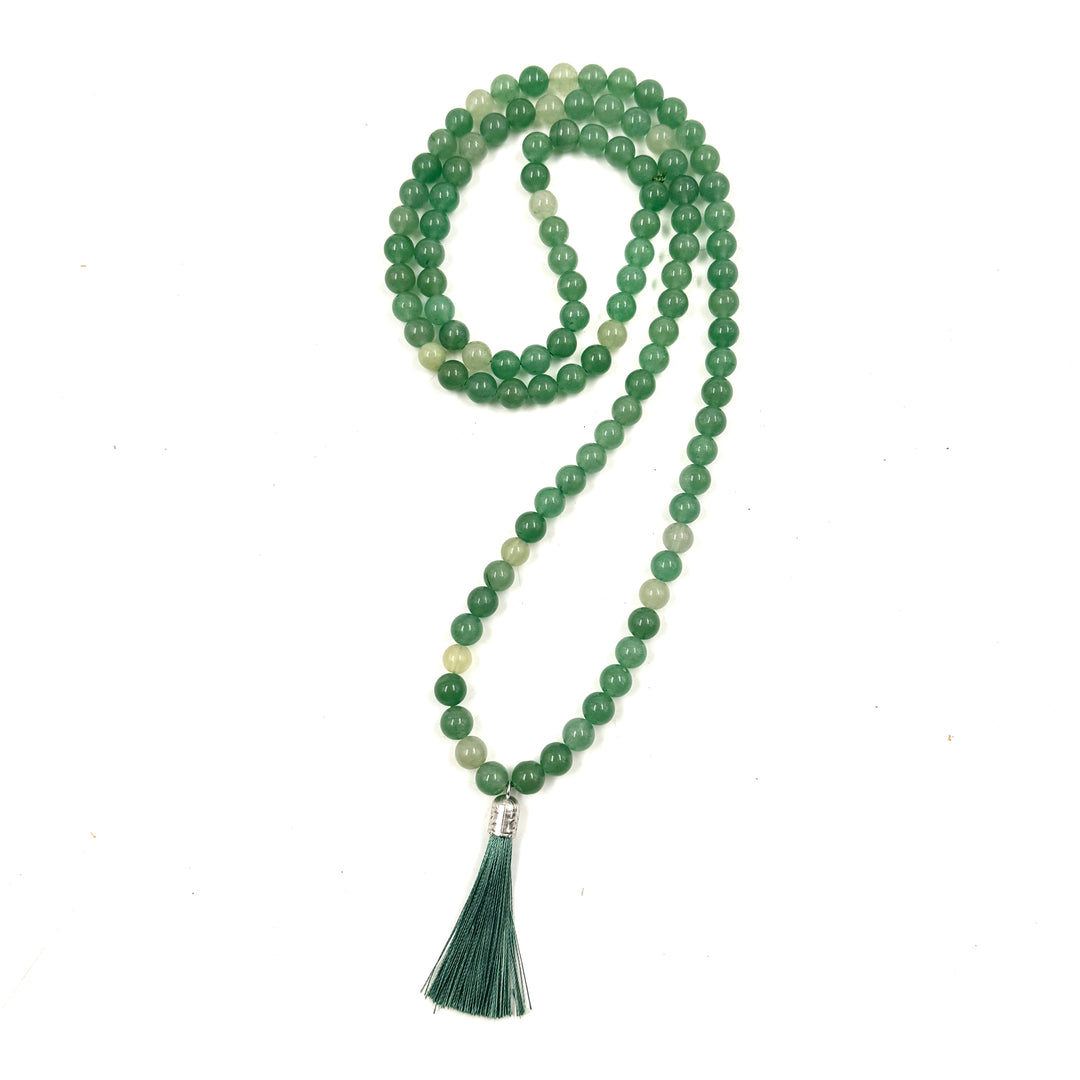 Green Aventurine Mala Beads