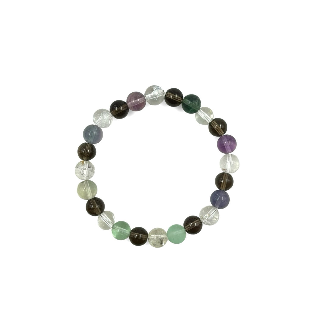 Crystals for Mental Clarity Stretch Bracelet (8mm)