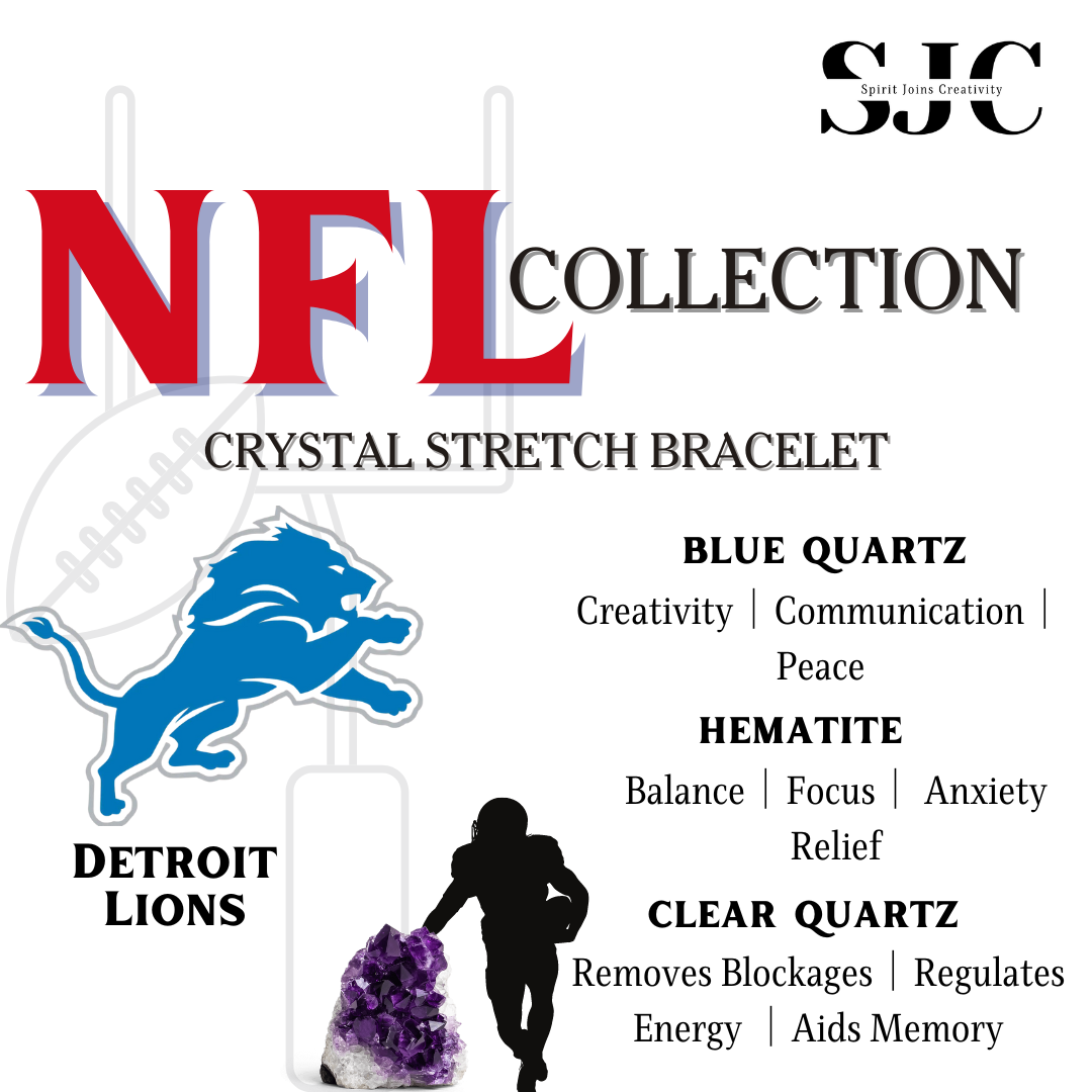 NFL Team Bracelet ~ Detroit Lions