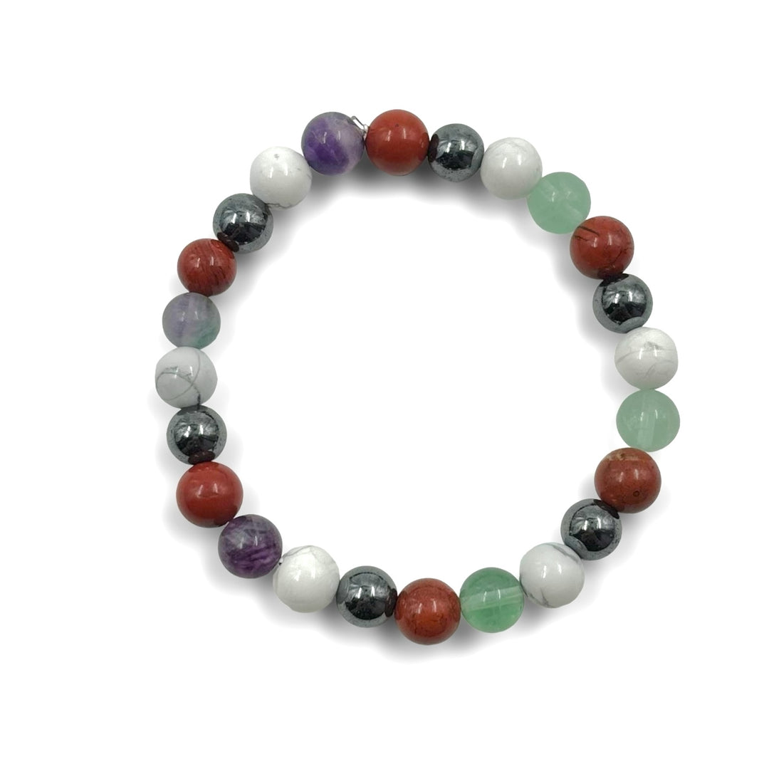 Crystals for Teachers Stretch Bracelet (8mm)