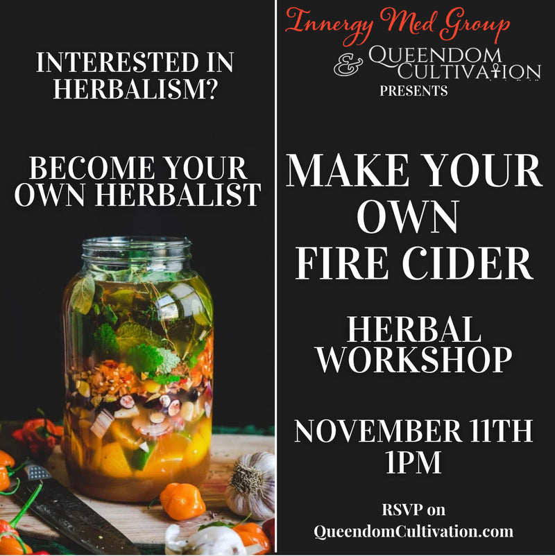Fire Cider Herbal Workshop 11/11