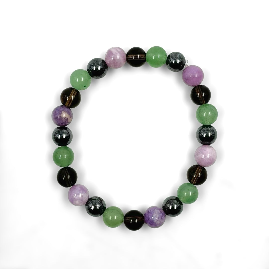 Crystals for Depression Stretch Bracelet (8mm)