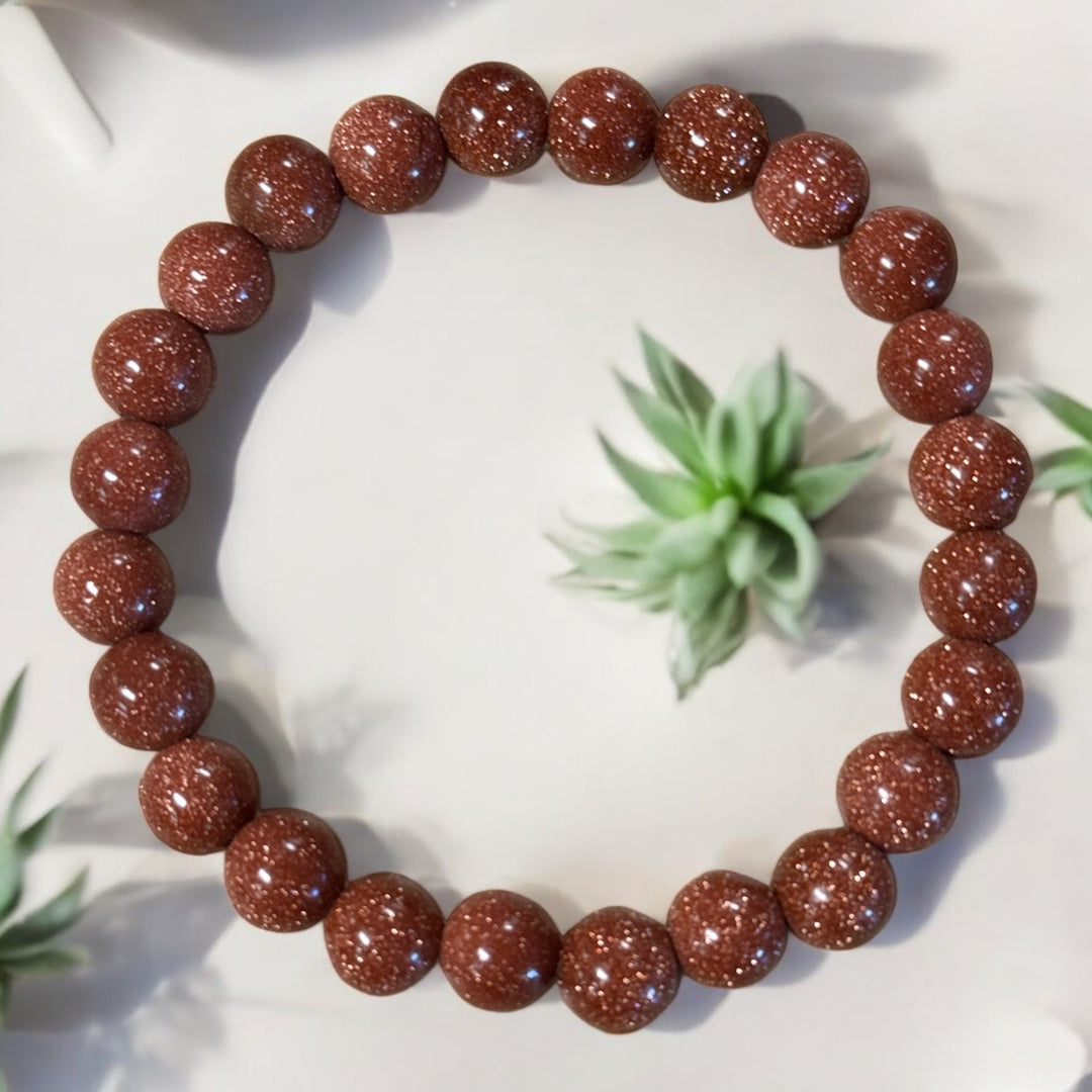 Goldstone Stretch Bracelet (8mm)