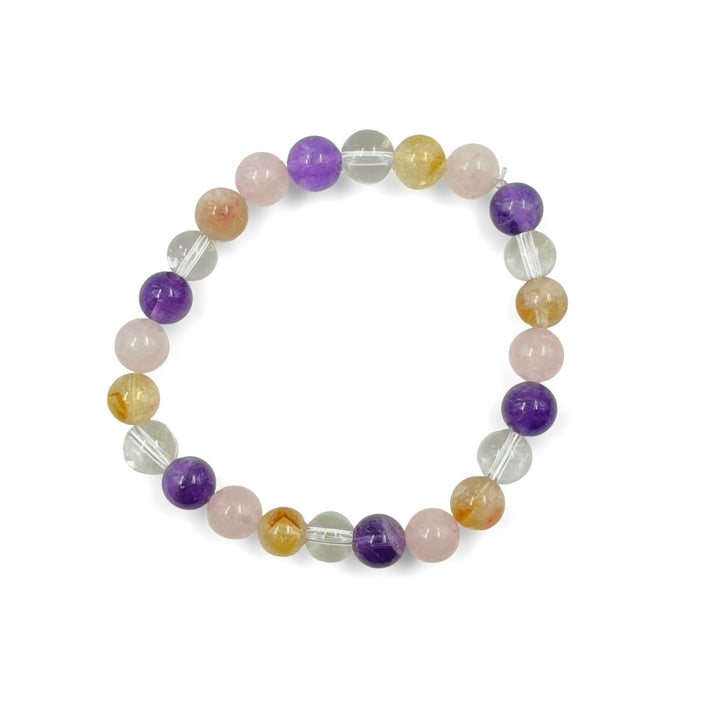 Crystals for Positivity Stretch Bracelet (8mm)