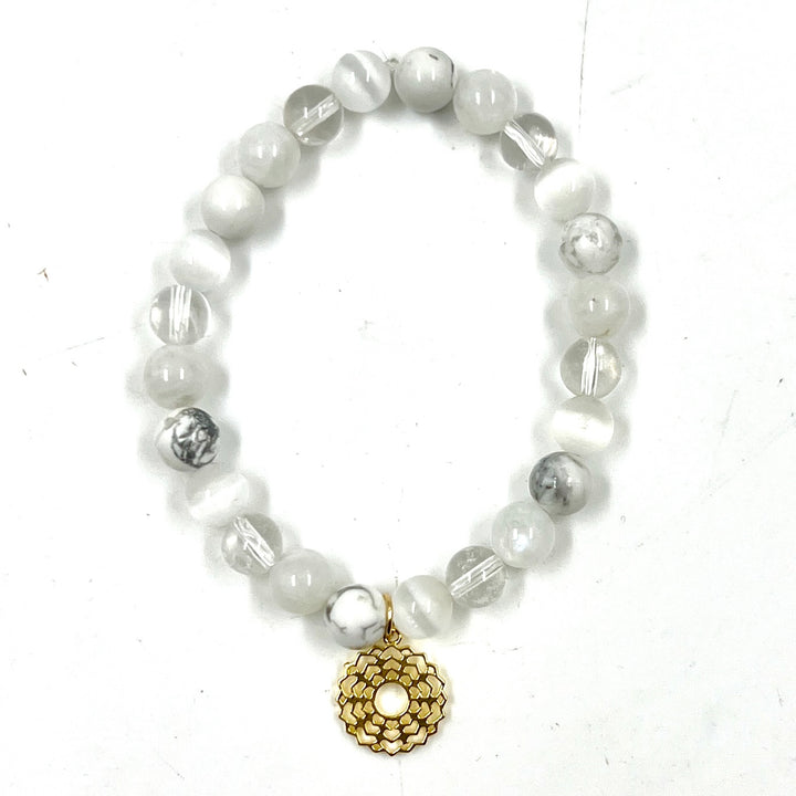 Crown Chakra Stretch Bracelet (8mm)