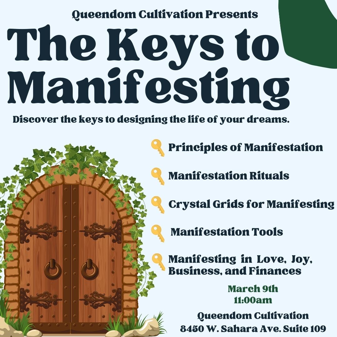 Keys to Manifesting Workshop 3/9