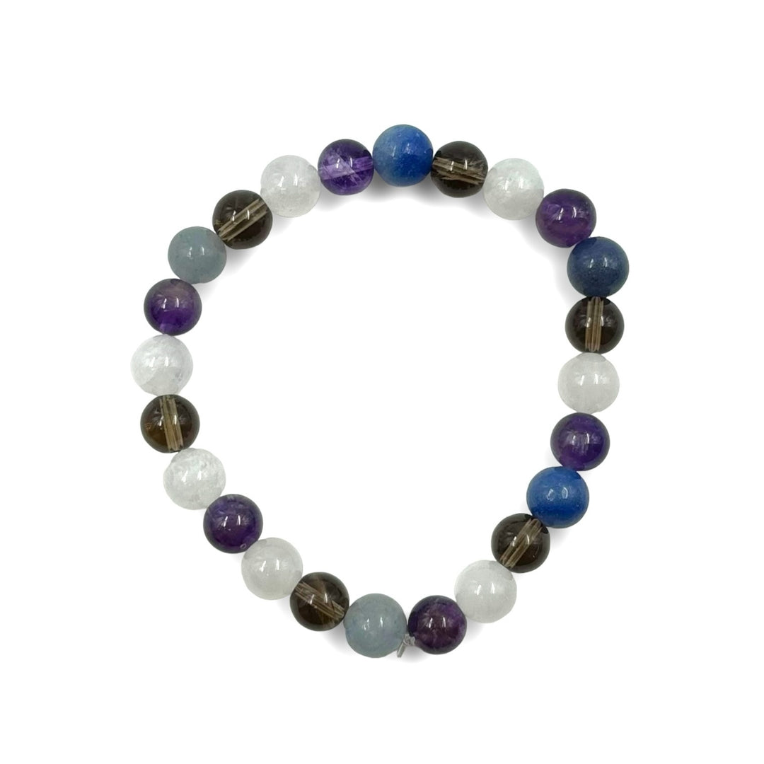 Crystals for Insomnia Stretch Bracelet (8mm)