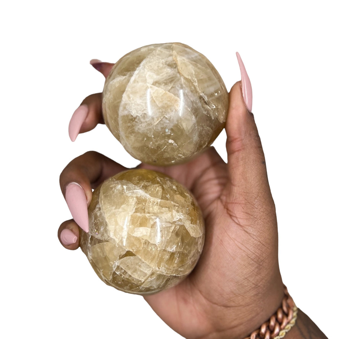 Natural Citrine Sphere