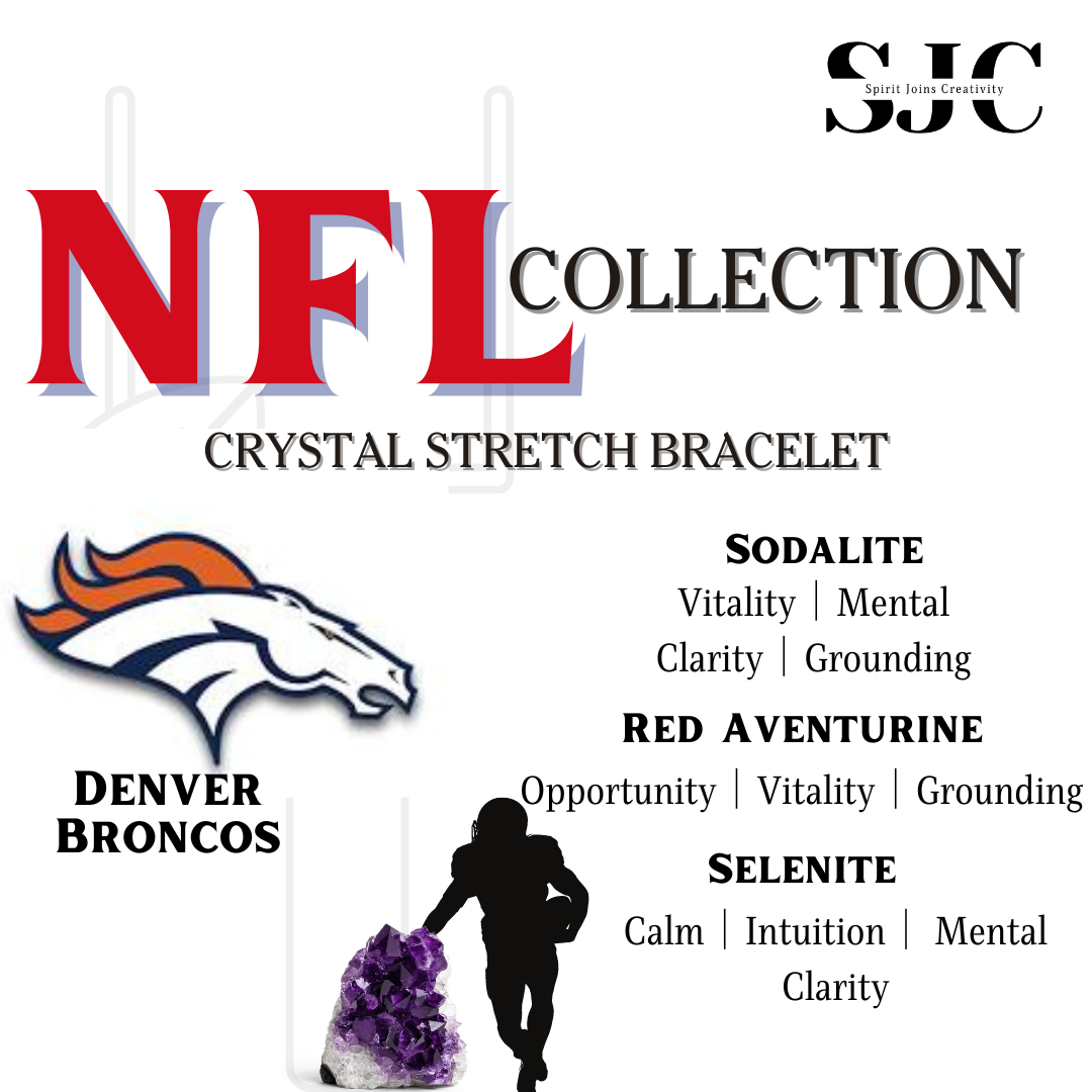 NFL Team Bracelet ~ Denver Broncos