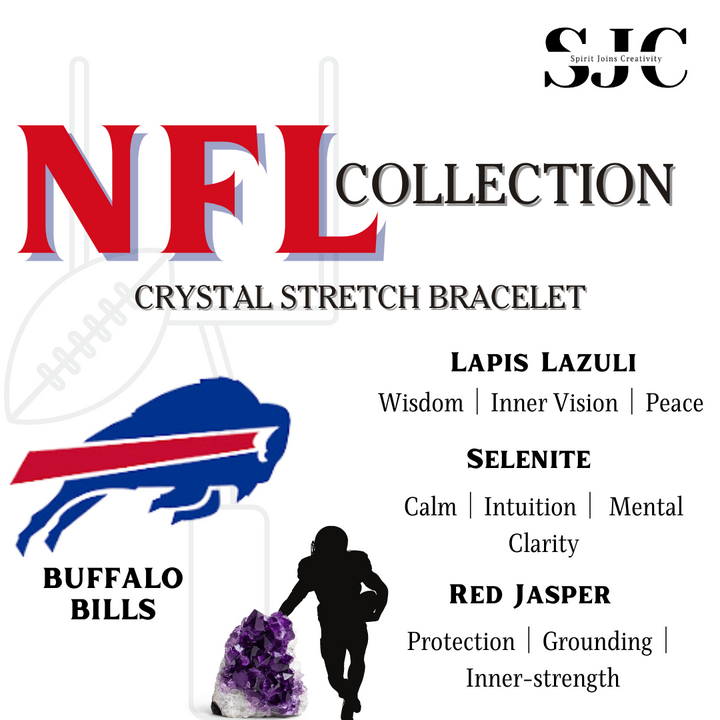 NFL Team Bracelet ~ Buffalo Bills