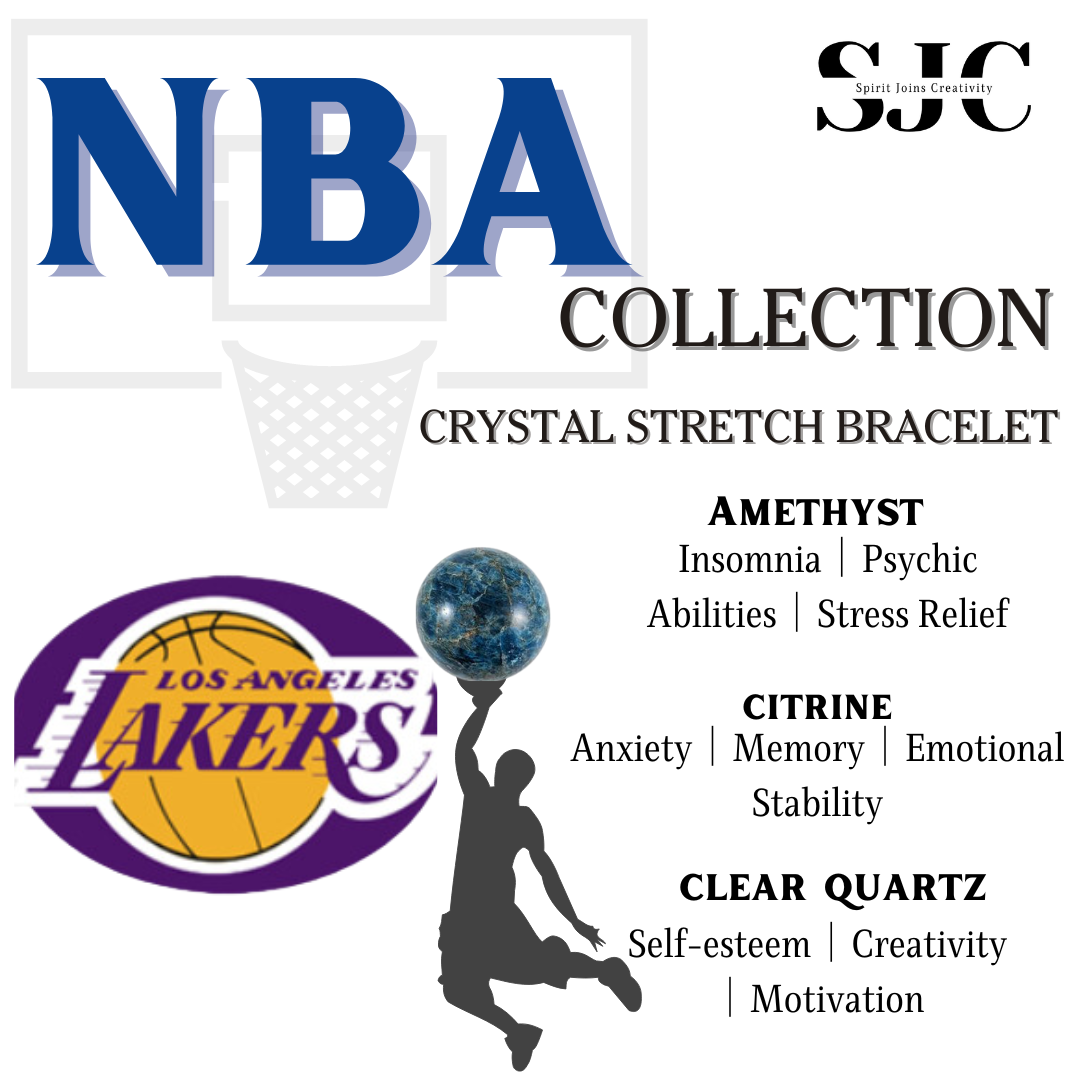 NBA Team Bracelet   - Los Angeles Lakers