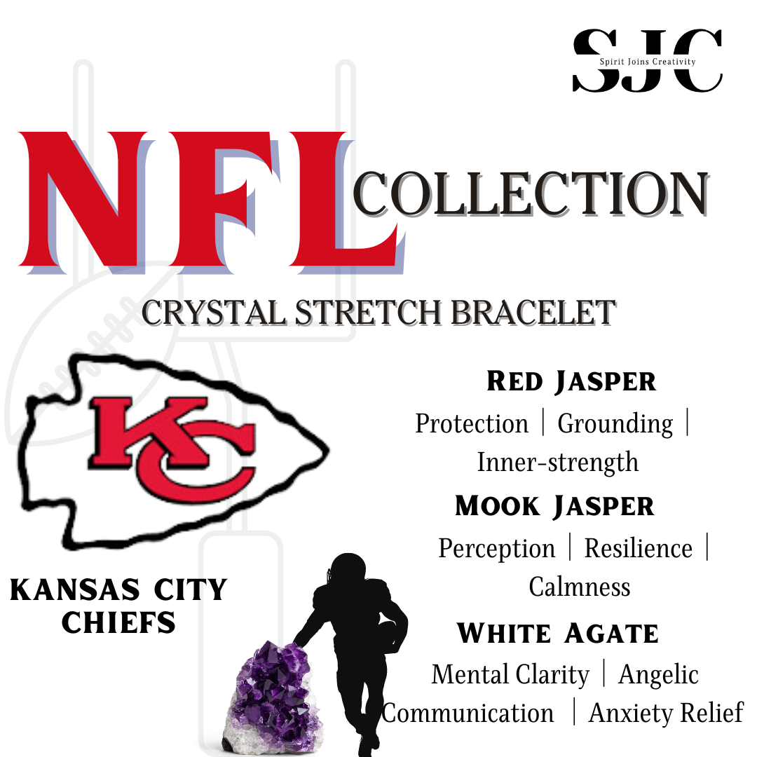 NFL Team Bracelet ~ Kansas City Chiefs