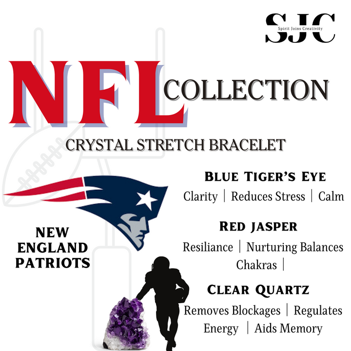 NFL Team Bracelet ~ New England Patriots