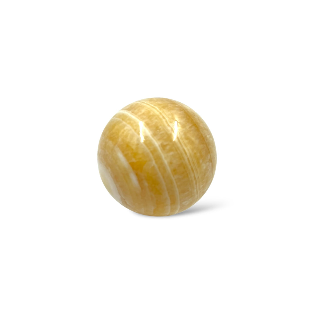 Orange Calcite Sphere