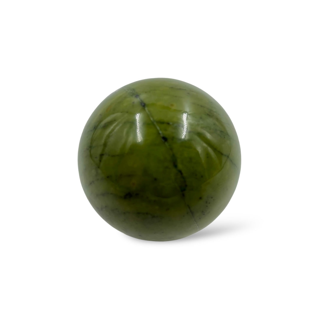 Nephrite (Canadian) Jade Sphere