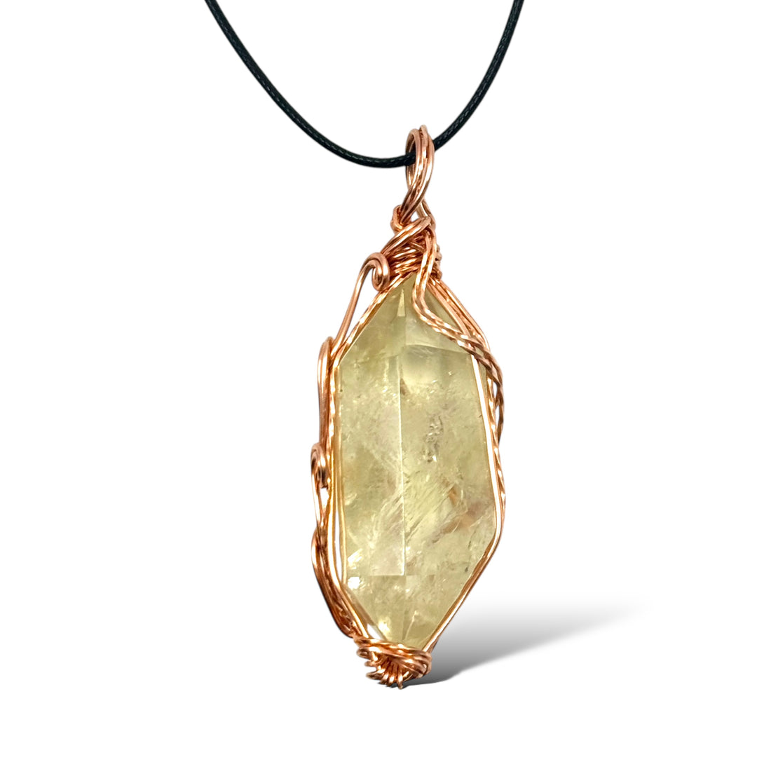 Custom - Natural Citrine Pendant