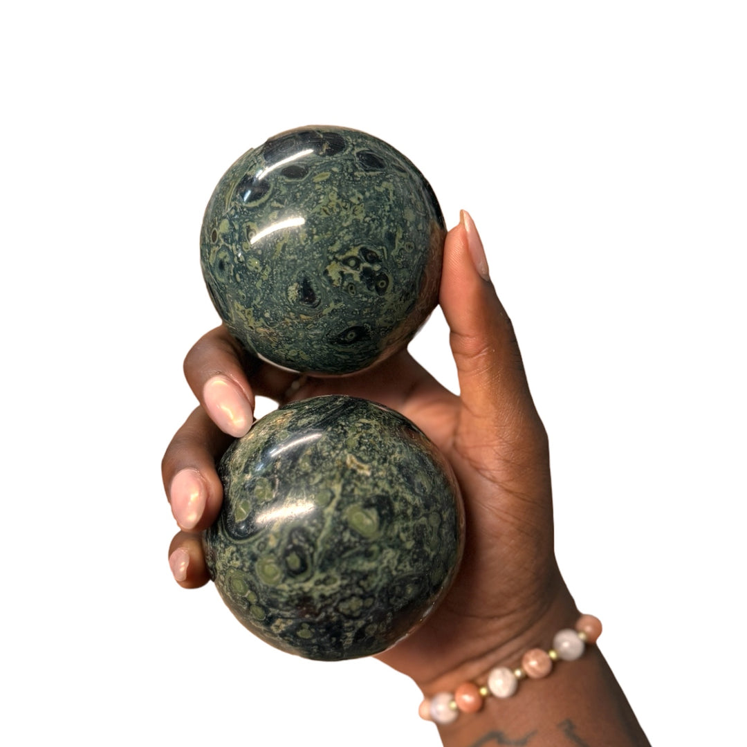 Kambaba Jasper Sphere