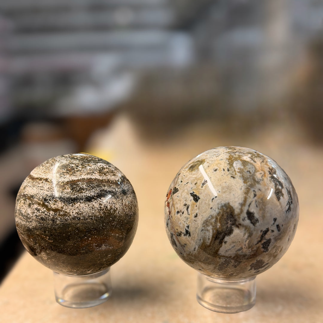 Ocean Jasper Sphere