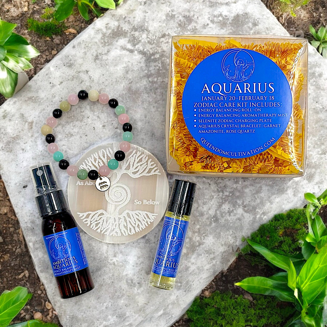 Aquarius Zodiac Care Kit