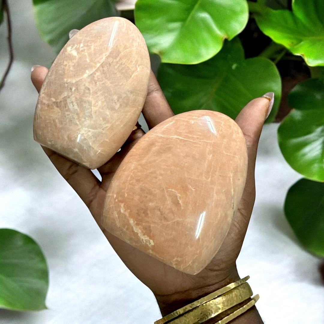 Peach Moonstone Freeform