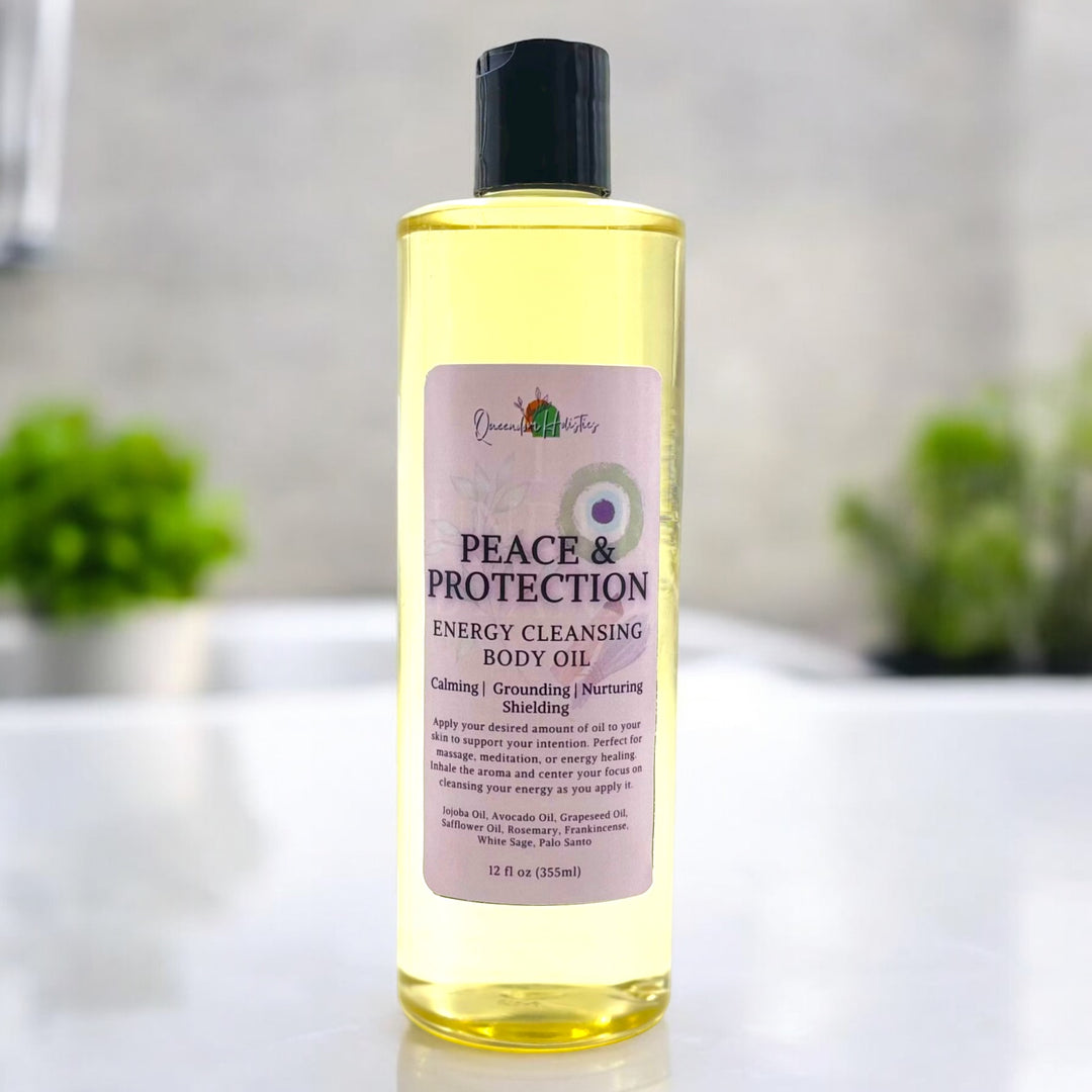 Peace and Protection Energy Cleansing Body Oil