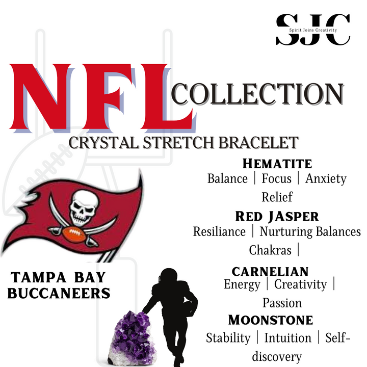 NFL Team Bracelet ~ Tampa Bay Buccaneers