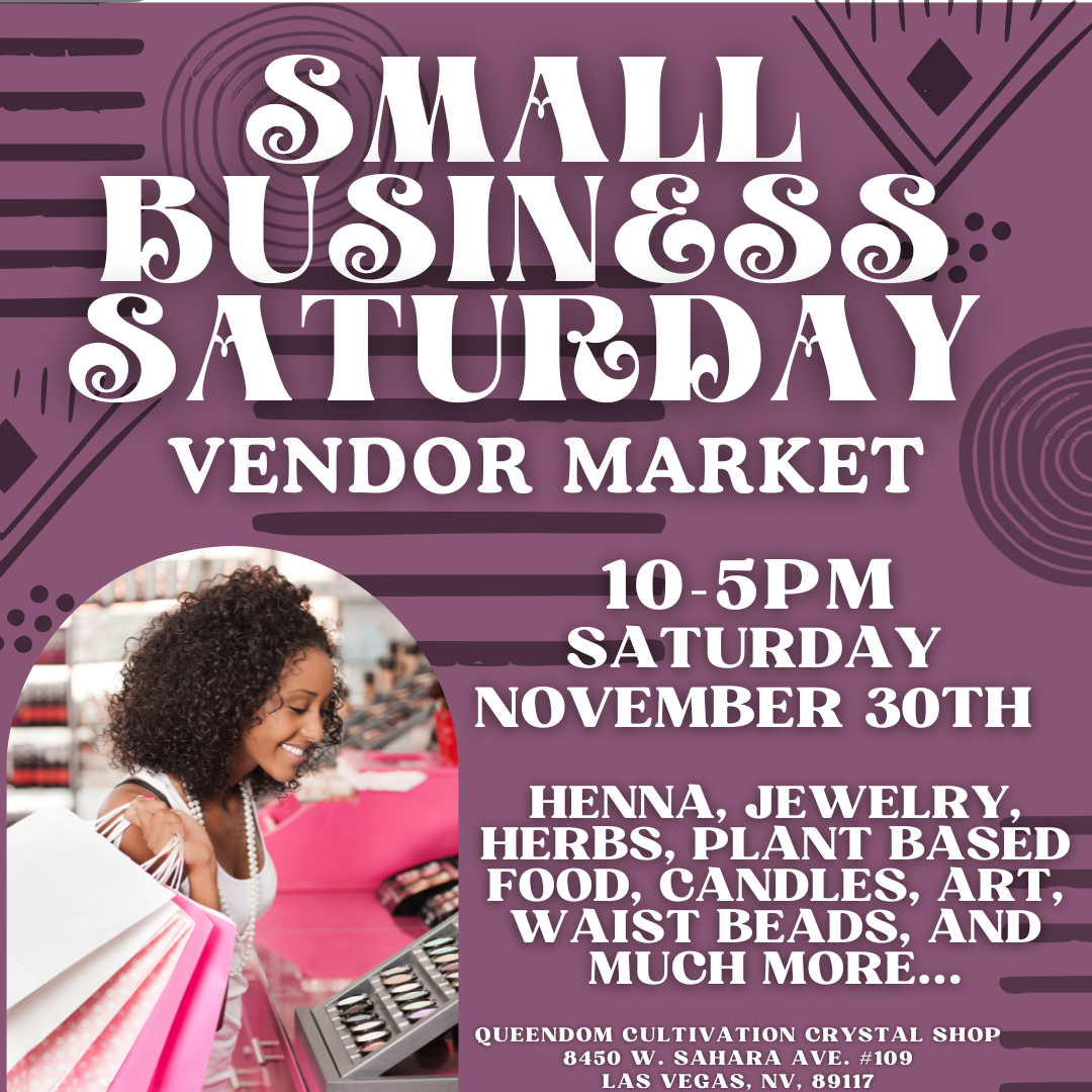 Small Business Saturday Vendor Payment