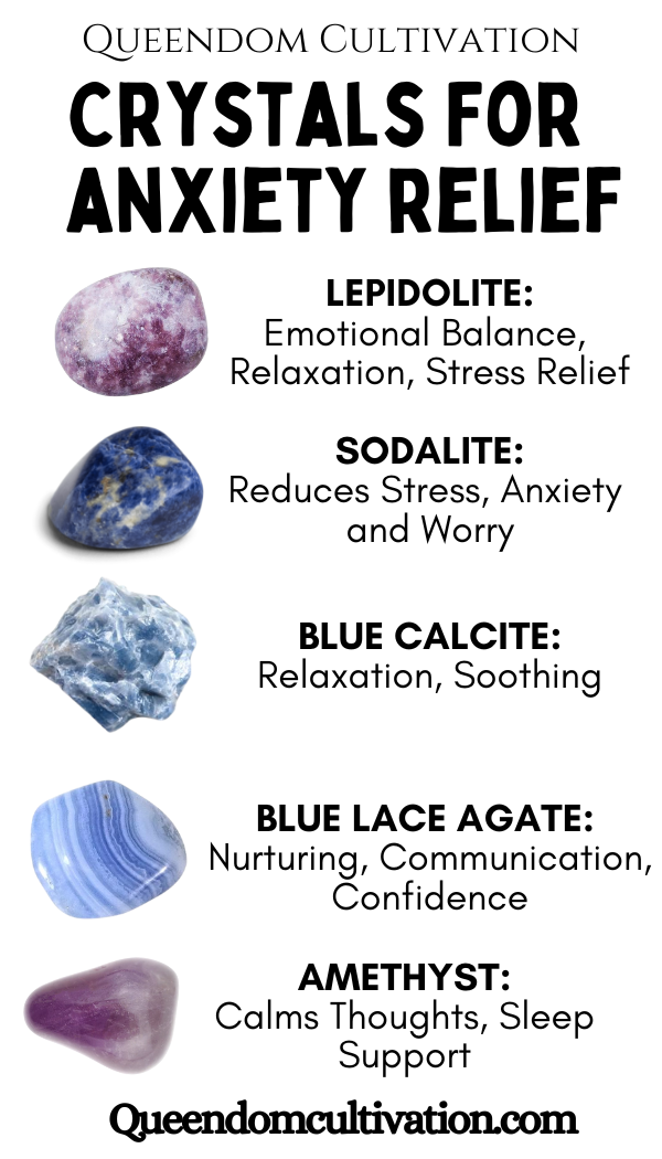 Crystals for Anxiety Relief
