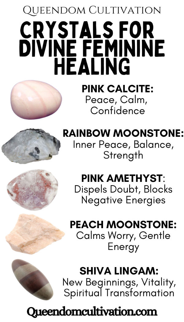 Crystals for Divine Feminine Healing