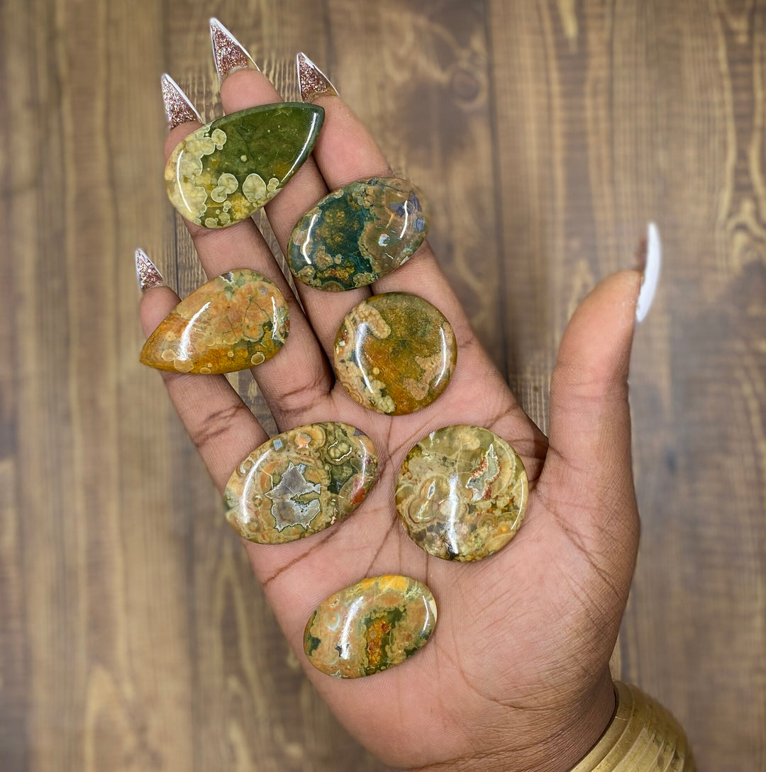 Rainforest Jasper Cabochon