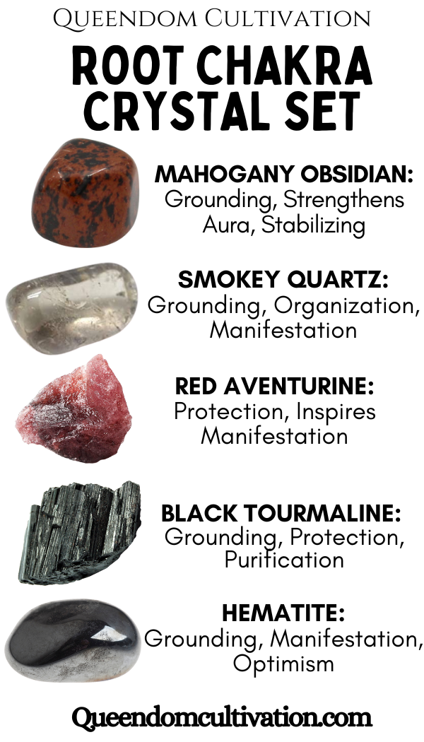 Crystals for Root Chakra