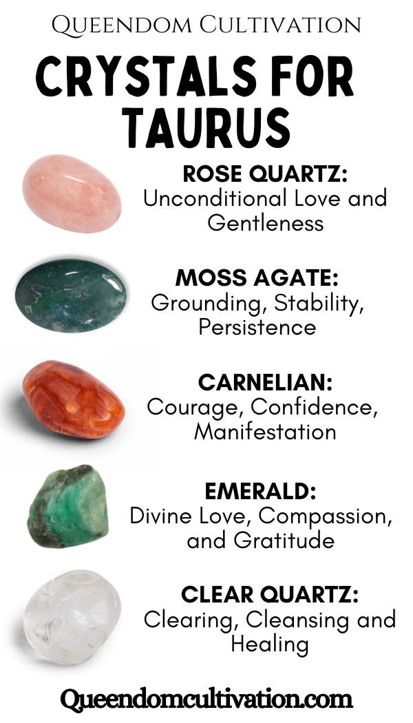 Crystals for Taurus
